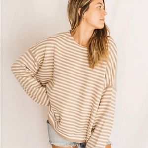 CJLA Wesley Striped sweater
